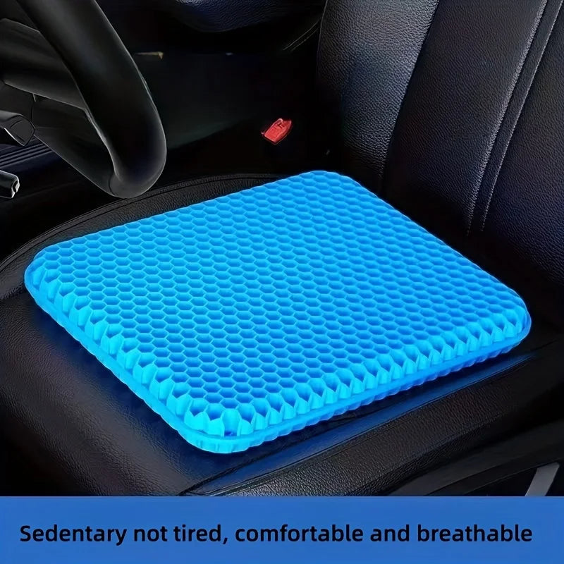 3D DOUBLE LAYER BREATHABLE COOLING PAD HONEYCOMB CAR SEAT CUSHION